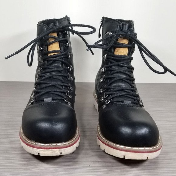 Royal Canadian Aldershot Waterproof Insulated Winter Boot, Black, Mens Size 6.5 - Picture 2 of 11